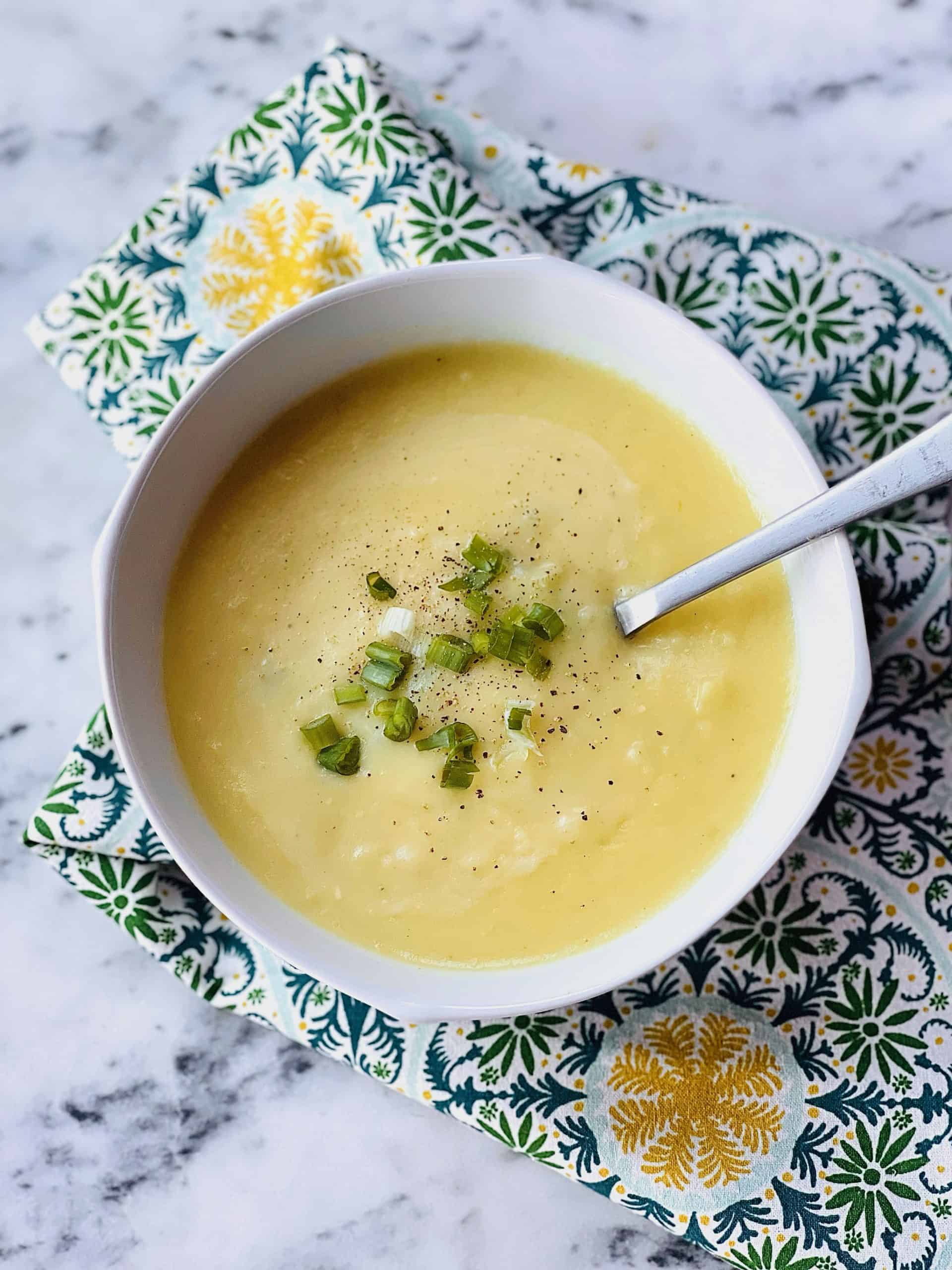 vegan cream of potato soup