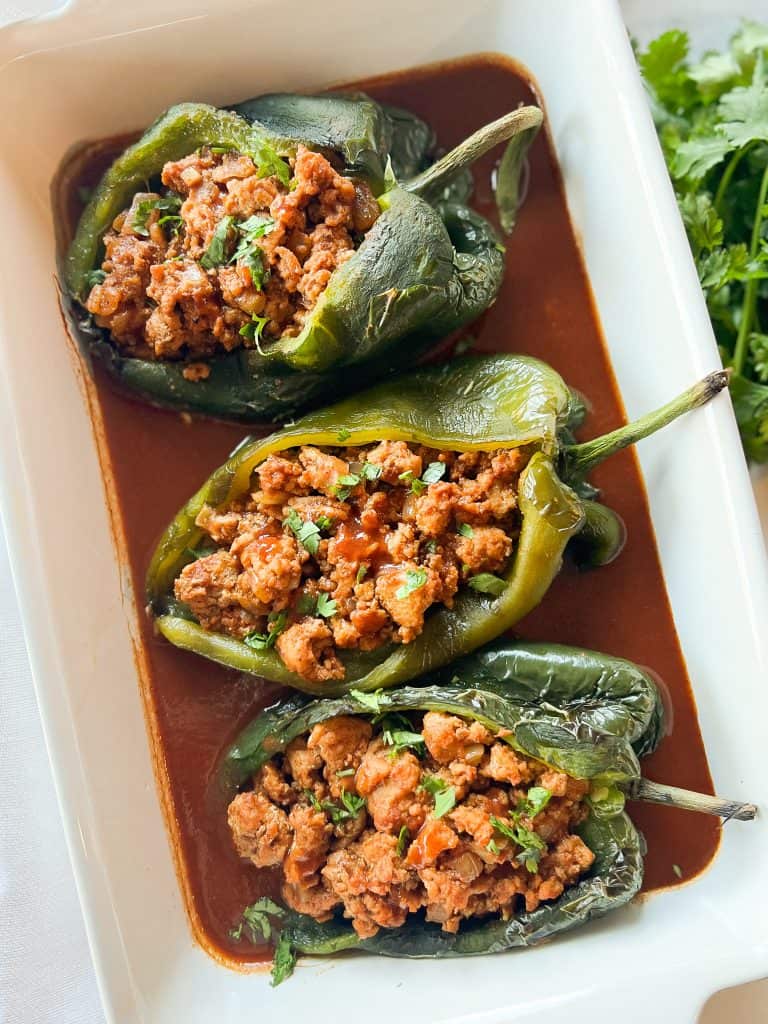 turkeystuffedpoblanos