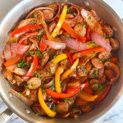 whole30sausagepeppers